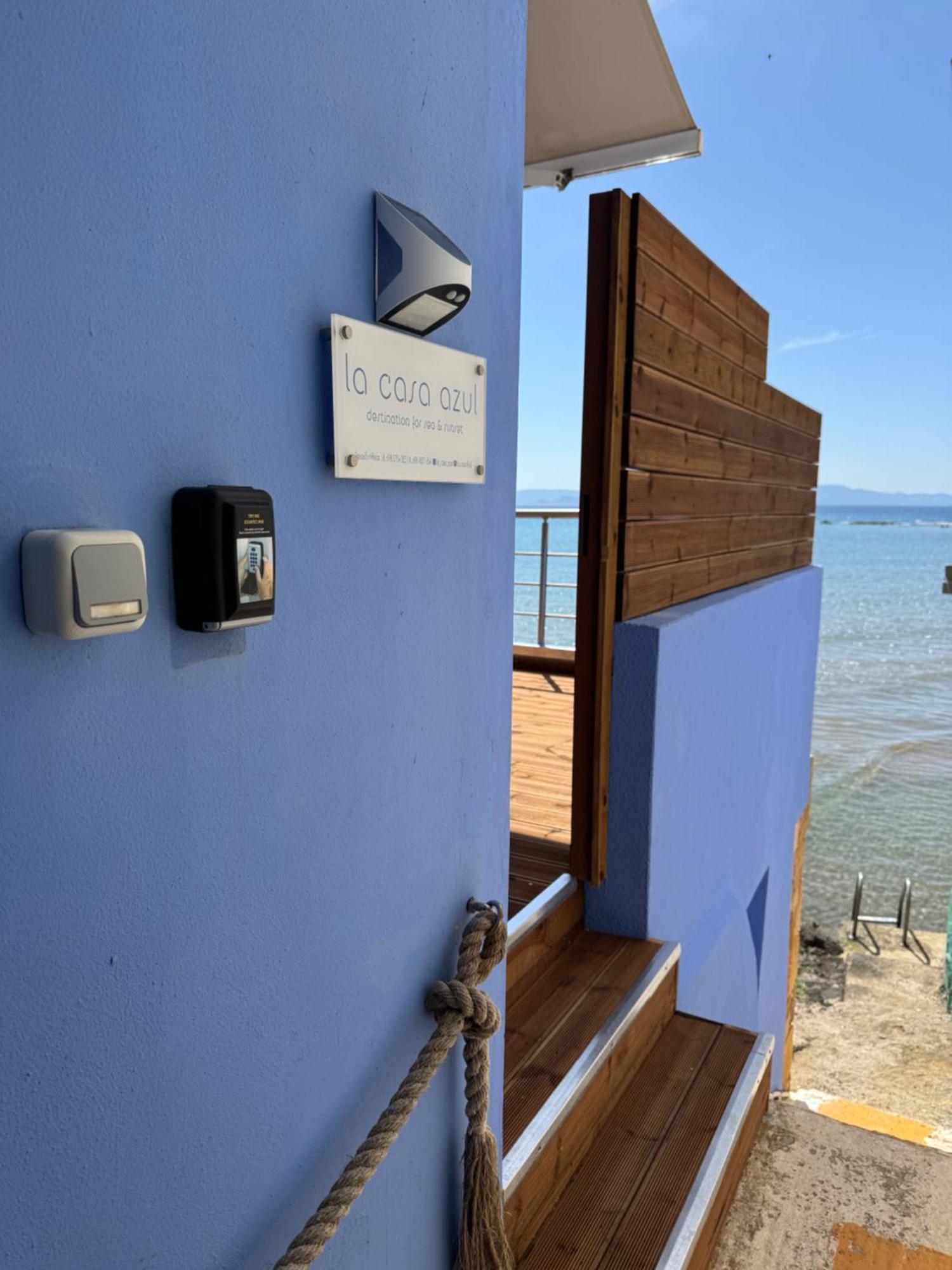 La Casa Azul Villa Arkoudi Buitenkant foto